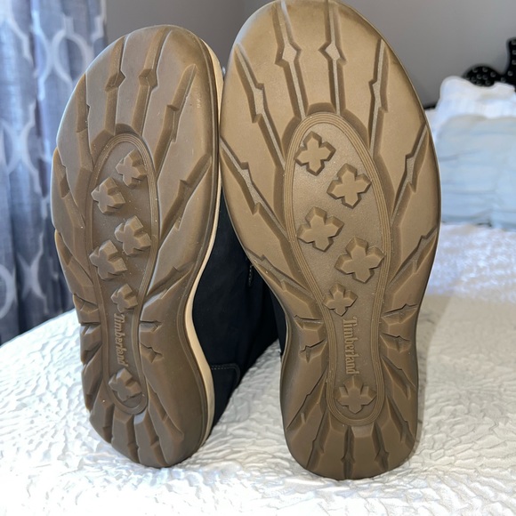 TIMBERLAND KICKADILLA Suede Leather Faux Fur Lace up boots. Size 8M - Picture 9 of 14